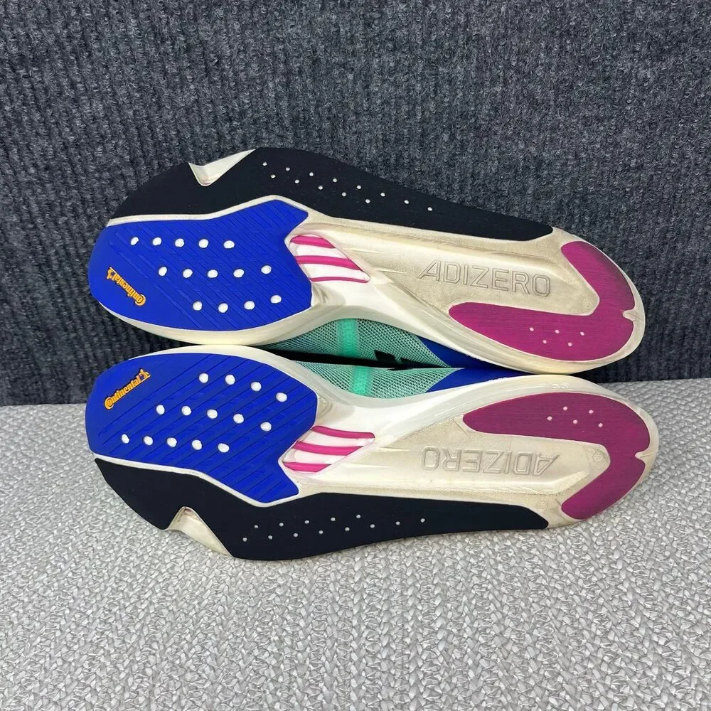 Adidas Adizero Takumi Sen 9 Pulse Mint Sail Green Running Shoes Mens 11.5 GV9094